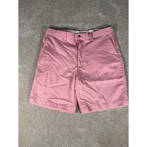 Polo Ralph Lauren Shorts Mens 34 Pink Flat Front Drawstring Chino Golf preppy